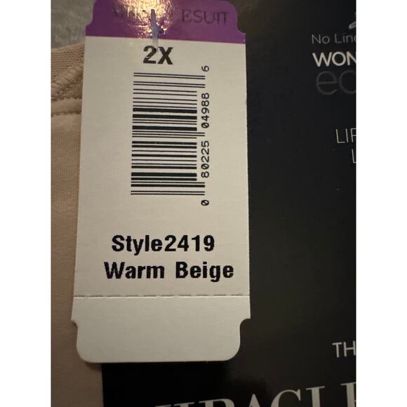 Brand New Miraclesuit Women's Size 2X Warm Beige Shaping Bottom Shapewear - Picture 3 of 5